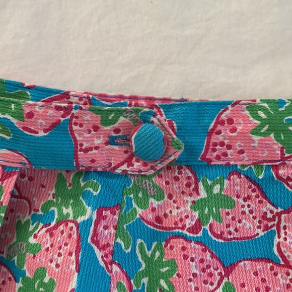 Vintage Lilly strawberry wrap skirt - Picture 4 of 5